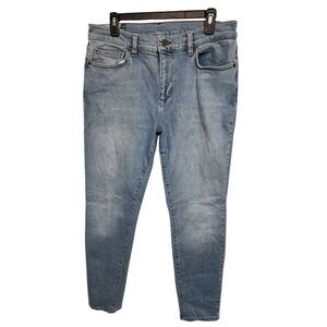 Marine Layer Men's Slim Jeans Blue Size 36x32 Light Wash Denim
